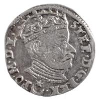 Lengyel Királyság / Litvánia / Vilnius 1581. 3Gr Ag "Báthory István" (2,34g) T:2 
Poland ...