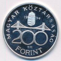 1994. 200Ft Ag "Deák Ferenc" T:1- (PP) Adamo F13.1