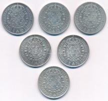 Svédország 1912W-1924W 1K Ag "V. Gusztáv" (2xklf) + 1929G-1940G 1K Ag "V. Gusztáv&quo...