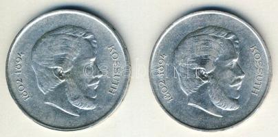 1947. 5Ft Ag "Kossuth" (2x) T:2/3