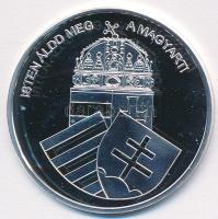 DN "Nemzetünk nagyjai - Széchenyi István" Ag emlékérem tanúsítvánnyal (10,37g/0.999/35mm) ...