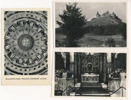 Krasznahorkaváralja, Krásnohorské Podhradie; - 3 db régi képeslap / 3 pre-1945 postcards