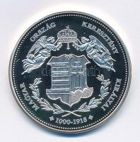 DN "Magyarország Keresztény Királyai / Ferenc József 1848-1916" Ag emlékérem (20g/0.333/38...