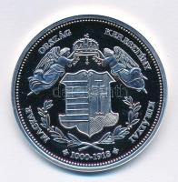 DN "Magyarország Keresztény Királyai / II. Lipót 1790-1792" Ag emlékérem (20g/0.333/38,36m...