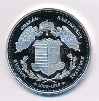 DN "Magyarország Keresztény Királyai / I. Rudolf 1576-1608" Ag emlékérem (20g/0.333/38,36m...
