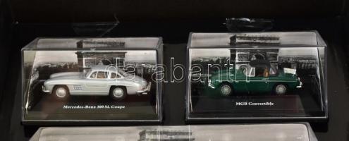 TCM gyűjtői kis autó készlet Volkswagen, Mercedes, Cooper, 6 db eredeti dobozban
