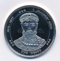 DN "Magyarország Keresztény Királyai / I. "Magnus" Géza 1074-1077" Ag emlékérem (20g/0.333/38,36mm) T:PP