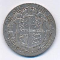 Nagy-Britannia 1909. 1/2C Ag "VII. Edvárd" T:3 ph., patina
Great Britain 1909. 1/2 Crown ...