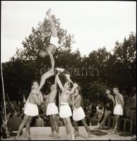 cca 1950 és cca 1970 között készült felvételek változatos témákról (bányában használt mozdony és csi...