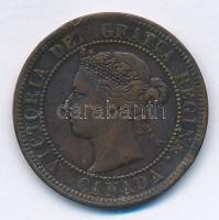 Kanada 1884. 1c Br Viktória T:2,2- ph. Canada 1884. 1 Cent Br Victoria C:XF,VF edge error