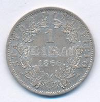 Olasz Államok / Pápai Államok 1866R 1L Ag "IX. Pius" T:2- Italian States / Papal States 18...