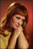 cca 1974 Színész portrék - Sütz Ila, Huszti Péter, Paudics Péter, Tarján Györgyi, Latabár Kálmán - s...