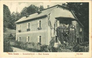 1940 Szováta, Sovata; Vila Edit / Edit villa. Schnitzer Artur kiadása / villa + M.KIR.POSTA 339 (fl)