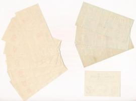 1987. "Skála" sorsjegy (3db sorszámkövető) + 1988. "Skála" sorsjegy (8db, sorszá...