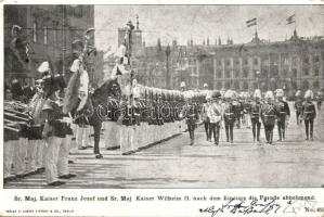 Franz Josef and Wilhelm II.