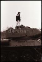 cca 1970 Velence feliratú csomagolásból 18 db vintage NEGATÍV, Magyar Alfréd budapesti fotóművész fe...