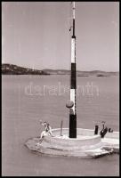 cca 1968 és cca 1986 között készült 37 db vintage NEGATÍV a Balatonról, Magyar Alfréd budapesti fotó...