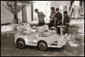 cca 1969 és cca 1985 között készült 23 db vintage NEGATÍV, Magyar Alfréd budapesti fotóművész felvét...