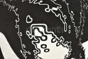 Bitó Ildikó (1966-): Születés előtt III., 2001. Szitanyomat, papír, jelzett, művészpéldány E.A. IX/X...