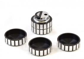 Koei Unitron retro design asztali öngyújtó + hamutálkák Unitron vintage Koei design lighter m: 9 cm