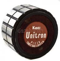 Koei Unitron retro design asztali öngyújtó + hamutálkák Unitron vintage Koei design lighter m: 9 cm
