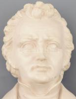 A zene mesterei Schubert, Strauss, Verdi  3 db műgyanta mellszobor 14,5 cm / 3 Grand masters of musi...