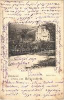 1901 Herkulesfürdő, Baile Herculane; Livia Villa. Verlag von Emil Jäger (EK)