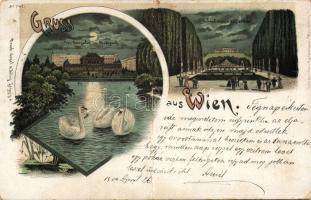 Vienna Schönrunn litho (fa, Rb)