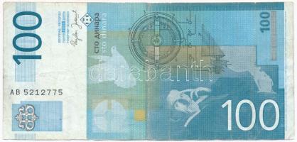 Szerbia 2004. 100D T:III
Serbia 2004. 100 Dinara C:F