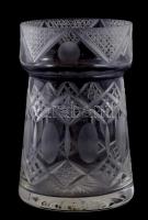 Vékony kristály váza. Hibátlan. 13 cm