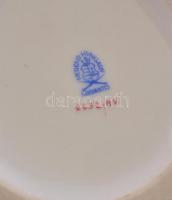 Herendi porcelán Waldstein mintás váza. Kézzel festett, jelzett, hibátlan. 22 cm