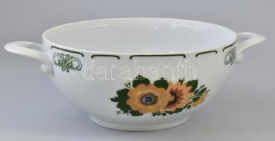 Kahla porcelán hiányos étkészlet. Matricás, jelzett, minimális kopással