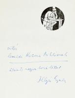 Illyés Gyula: Csizma az asztalon. [Bp.,1941], Nyugat,(Hungária-ny.), 161+1 p. A borító grafikája Len...