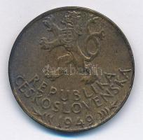 Csehszlovákia 1949. 100K Ag "Iglói bányászat 700. évfordulója" T:2 patina
Czechoslovakia ...