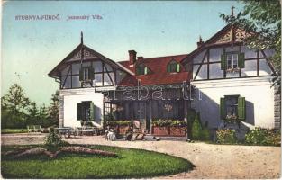 1918 Stubnyafürdő, Túróchévíz, Stubnianske Teplice, Turcianske Teplice; Jeszenszky villa / villa (EK)