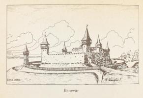Kiss Gábor: Erdélyi várak, várkastélyok. Bp, 1984, Panoráma. Fekete-fehér fotókkal. Kiadói egészvász...