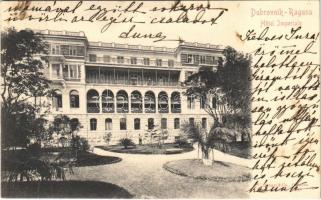 1904 Dubrovnik, Ragusa; Hotel Imperiale (EK)