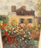Goebel - Claude Monet porcelán váza 3 részes.  Limitált széria 2/1500 (Artis Orbis). Levonóképes, je...