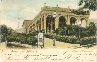 1900 Abbazia, Opatija; Bazar Mandrina / bazaar (EK)