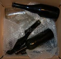 11 db vegyes régi üveg