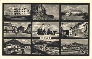1941 Huszt, Chust, Khust; mozaiklap / multi-view postcard