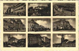 1941 Beregszász, Beregovo, Berehove; mozaiklap / multi-view postcard (EK)