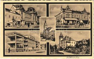 Beregszász, Beregovo, Berehove; mozaiklap / multi-view postcard (EB)