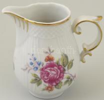 Hollóházi porcelán két személyes teás készlet. Kézzel festett, jelzett, hibátlan