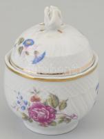 Hollóházi porcelán két személyes teás készlet. Kézzel festett, jelzett, hibátlan