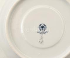 Hollóházi porcelán két személyes teás készlet. Kézzel festett, jelzett, hibátlan