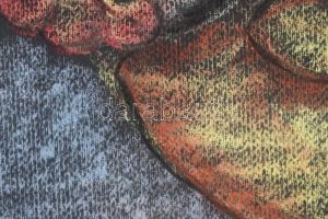 Nikmond Beáta (1938-): Csendélet (cím nélkül). Pasztell, papír, jelzett. 25x35 cm