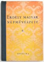 Palotay Gertrud: Erdély magyar népművészete. Officina Képeskönyvek 25. Bp., 1944, Officina 35+5 p.+IV+32 t. Javított gerincű félvászon-kötés, kissé kopott borítóval.  Dajbukát Jenő (1903-1965) főorvos névbejegyzésével.