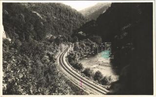 1943 Királyhágó, Bucsa, Bucea; Sebes-Körös völgye, vasútvonal / Crisul Repede valley, railway line (fl)
