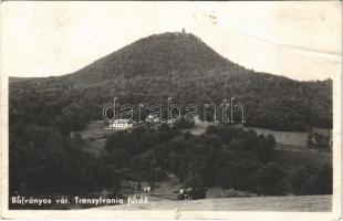 1943 Torja, Turia; Bálványos vár, Transylvania fürdő / Cetatea Bálványos / castle ruins, spa, bath (EB)